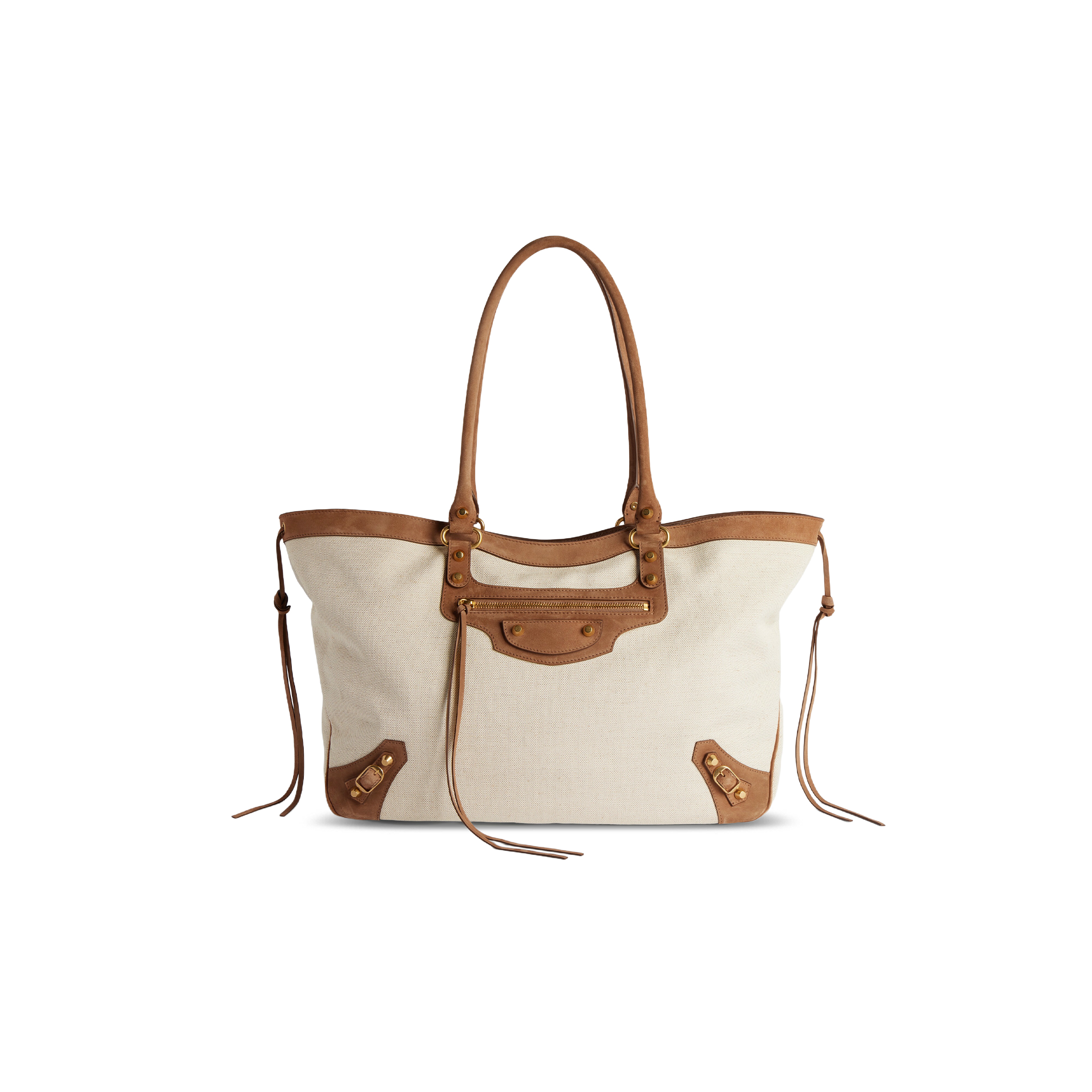 BALENCIAGA LE CITY MEDIUM BEACH TOTE BAG 8664682ACO59226 (41*28.5*13cm)